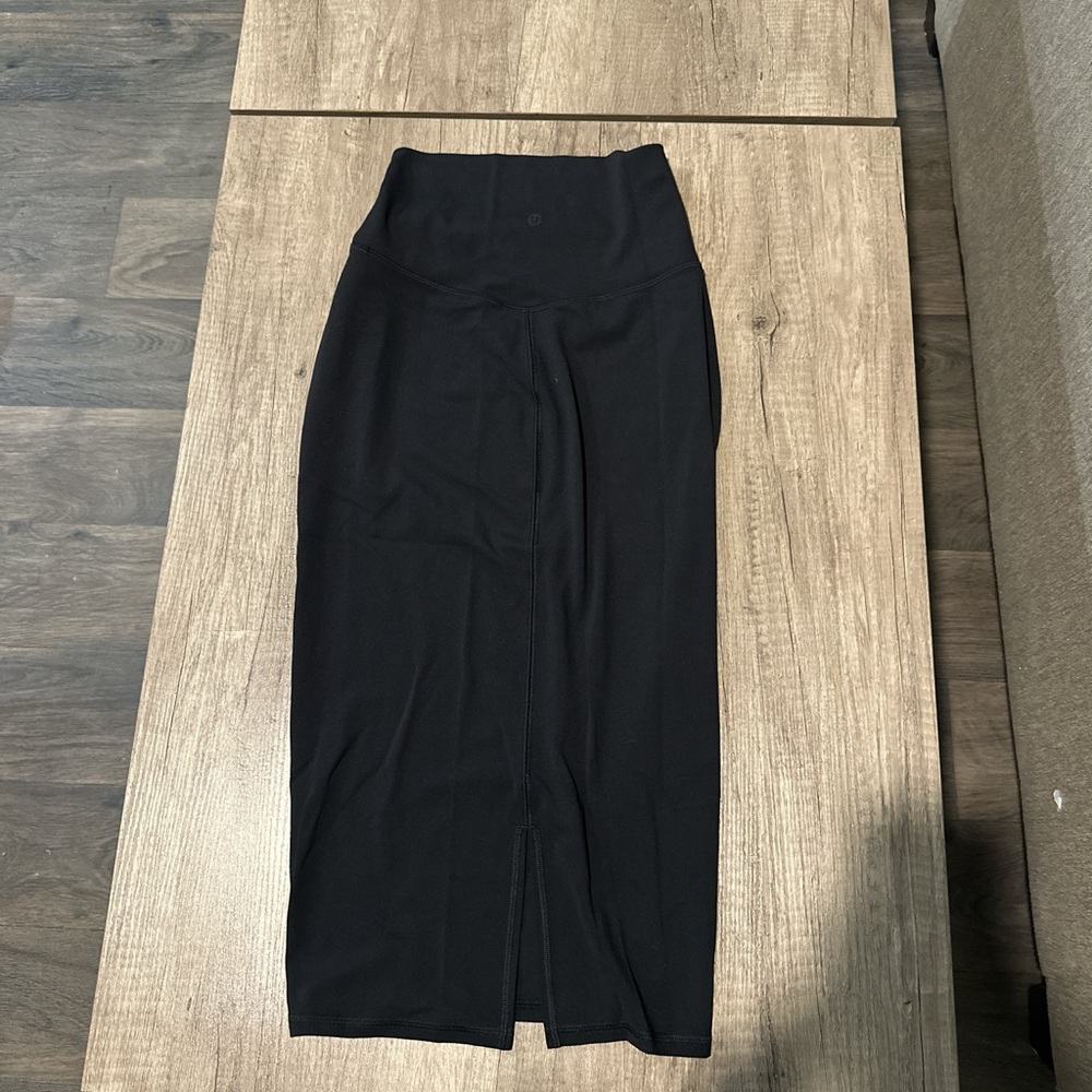 Lululemon Black Pencil Skirt